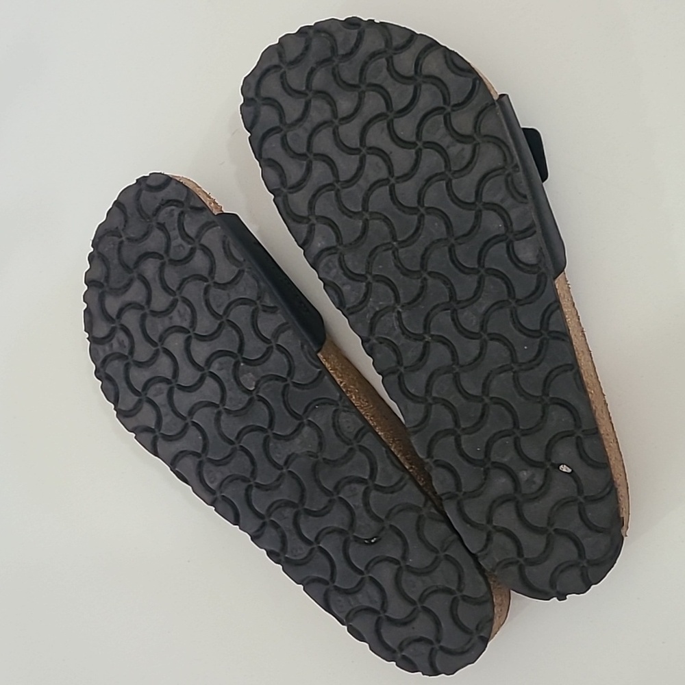 Flipflop Birkinstocks Black Leather - Picture 2 of 6